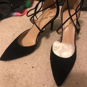 Black heels